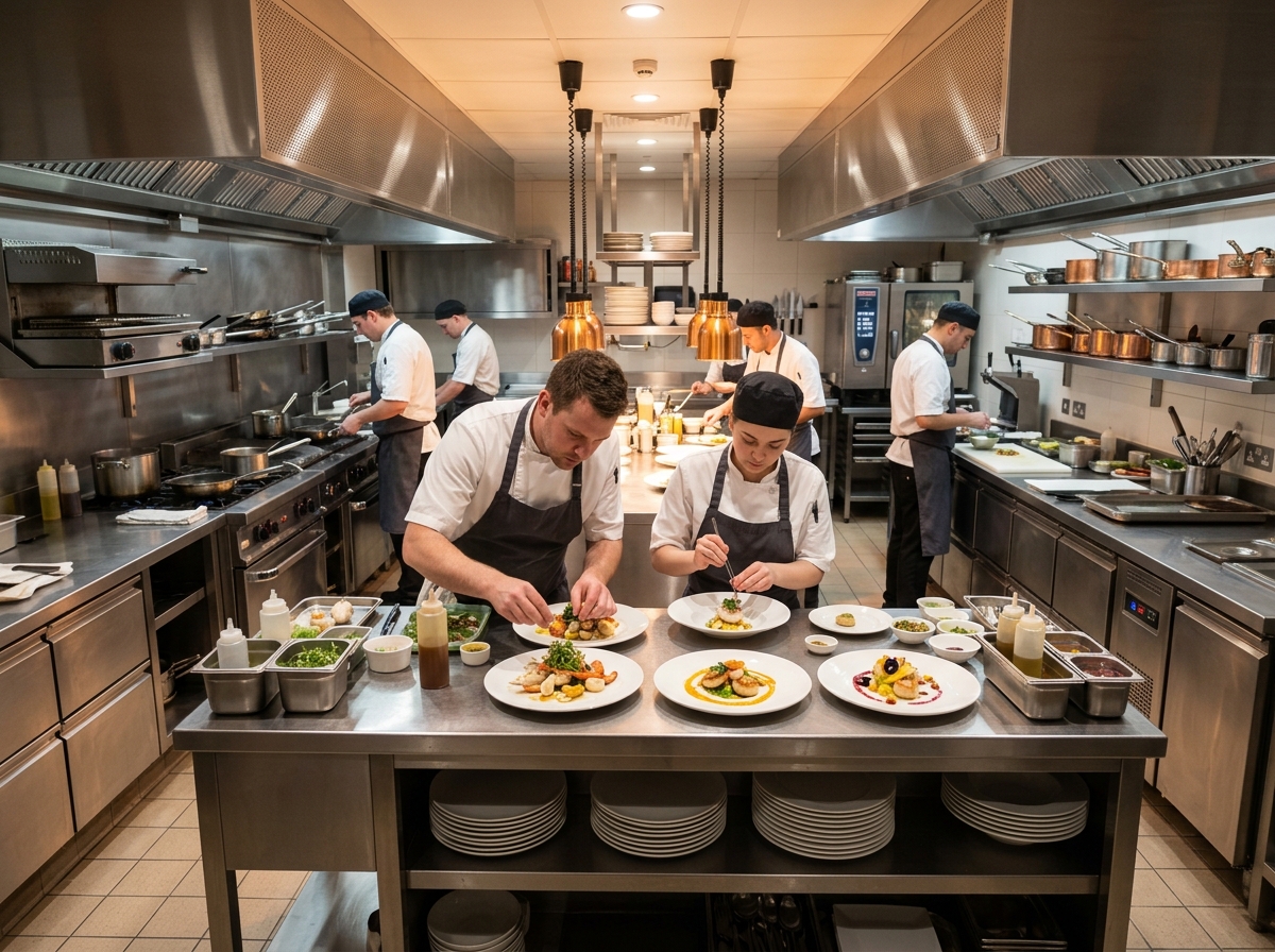 Hotel Commercial Kitchen Installation
