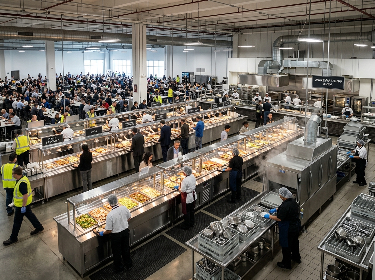 High Capacity Canteen & Institutional Kitchens