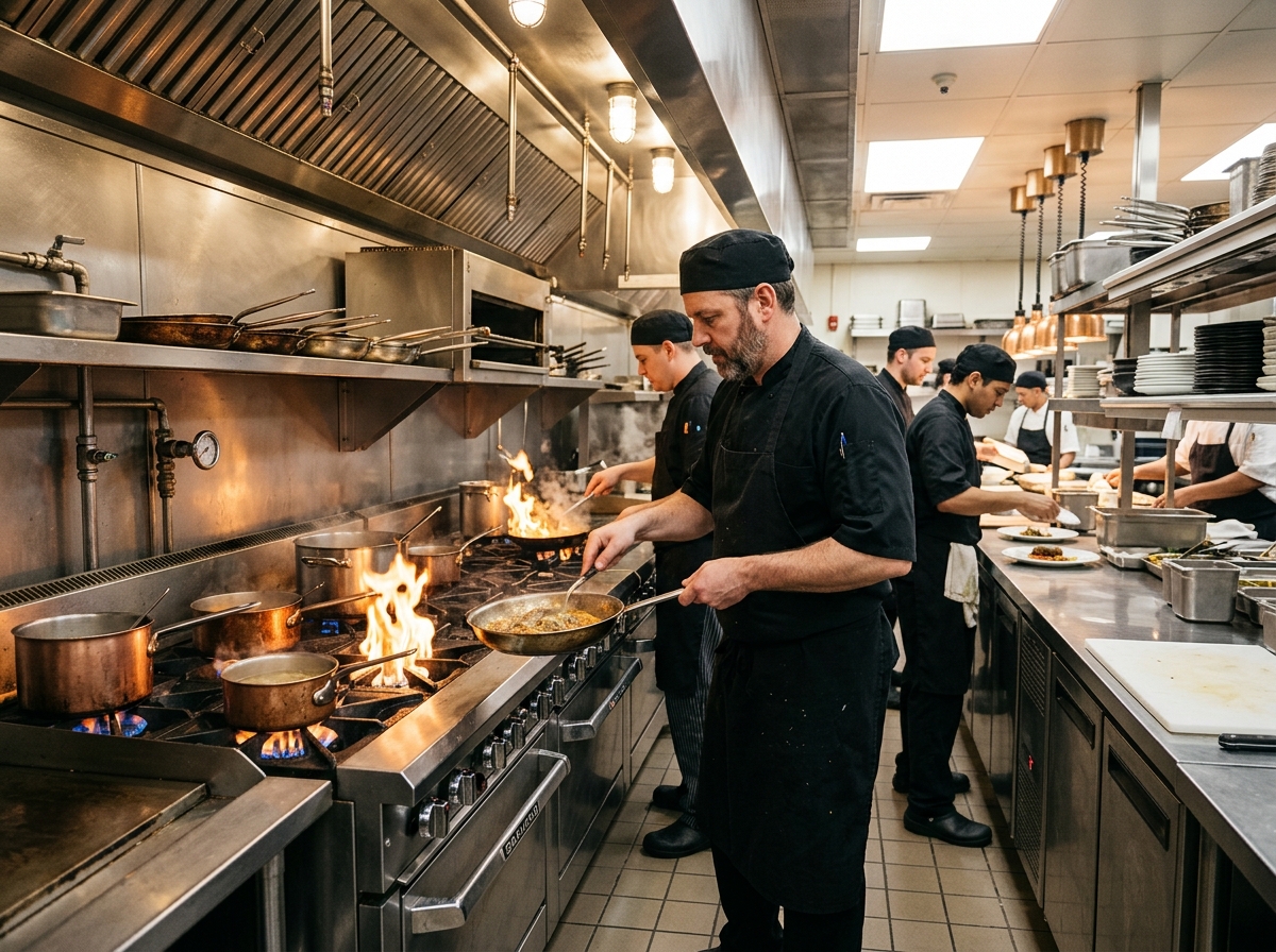 VIMAL High Performance Commercial Kitchen Setup