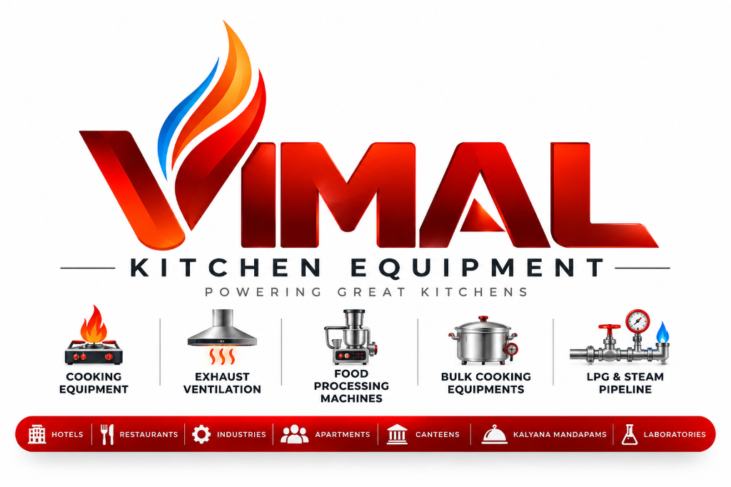 VIMAL Kitchen Equipment Official Brand Mark and Scope